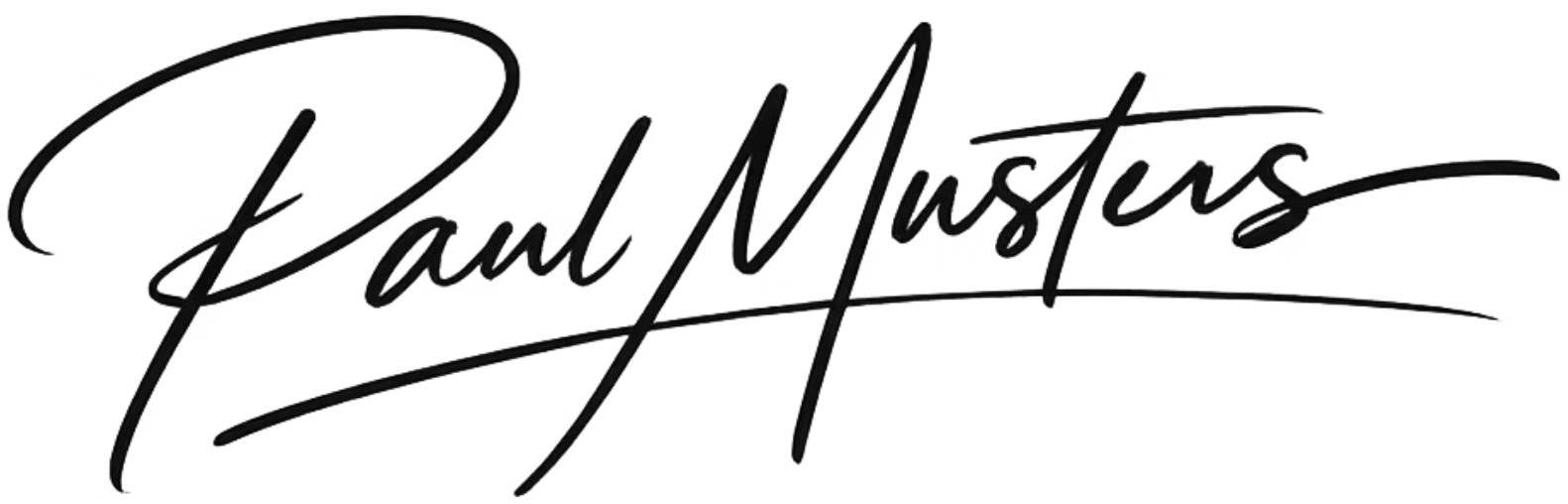 Paul Musters signature